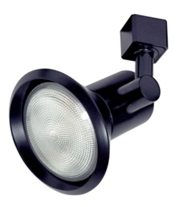 Nora Lighting NTH-125B Cone Par30 Track Head, Black Finish