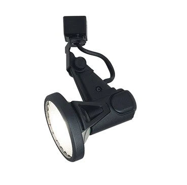Nora Lighting NTH-132B/J Belgium Die-Cast PAR30 Front Loading Gimbal, Black Finish J-Style Adapter