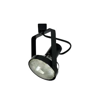 Nora Lighting NTH-148B/A/L Front Loading Gimbal Ring PAR38 Track Light Black Finish L-Style