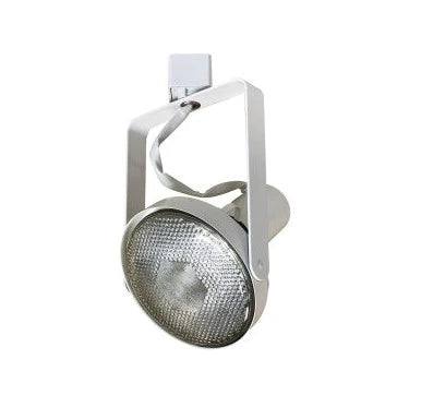 Nora Lighting NTH-148W/A Front Loading Gimbal Ring PAR38 Track Light White Finish