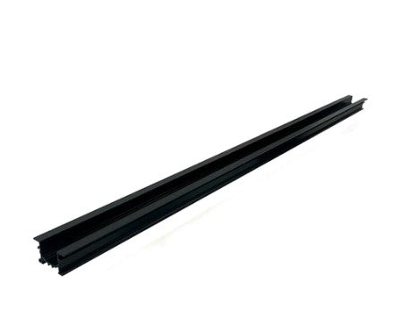 Nora Lighting NTRT-4B 4 Foot Recessed Track Housing Black Finish