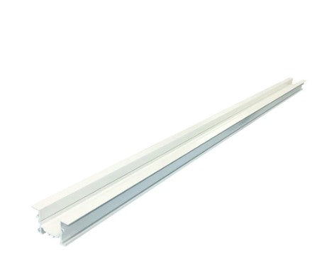 Nora Lighting NTRT-4W 4 Foot Recessed Track Housing White Finish