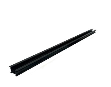 Nora Lighting NTRT-8BA 8 Foot Recessed Track Housing Black Finish