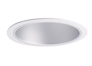Nora Lighting NTS-31HZ 6" Haze Reflector with White Plastic Ring Finish