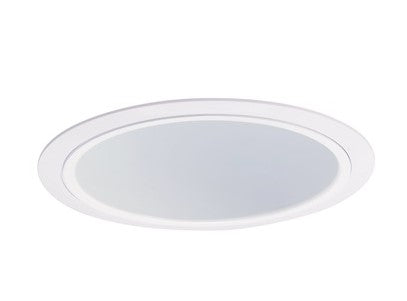 Nora Lighting NTS-33 6" Specular White Reflector with White Plastic Ring Finish