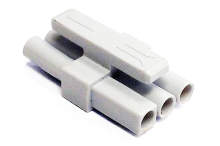 Nora Lighting NUA-803 LEDUR End To End Connector, White Finish