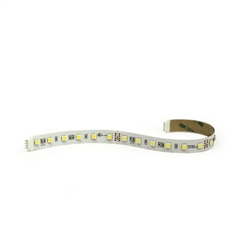 Nora Lighting NUTP5-WLED92712 24V 16' Hy-Brite LED Tape Light 2700K / 90 CRI 12" Section / White Finish