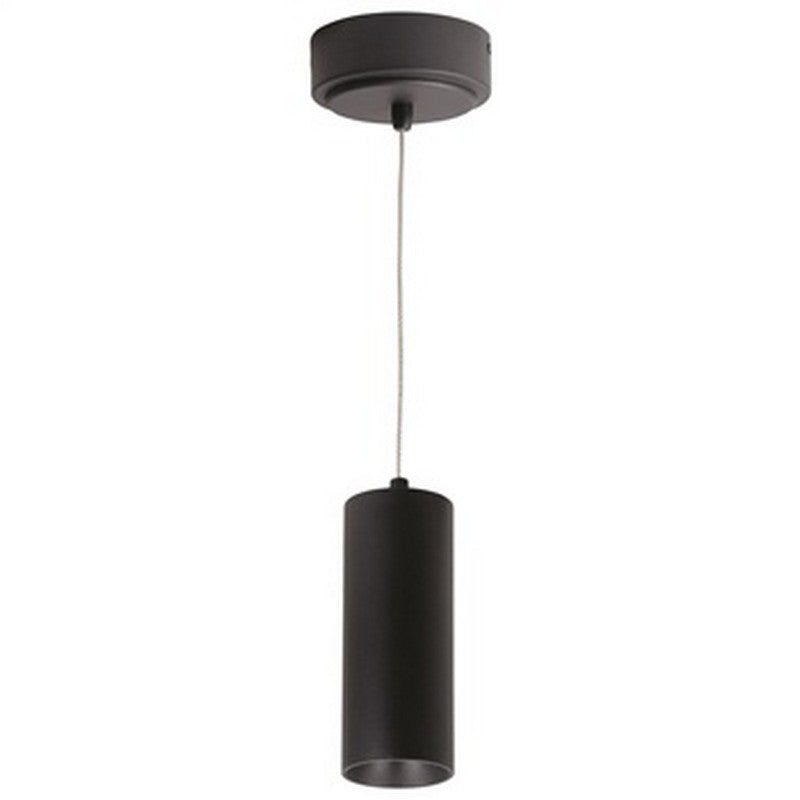 Nora Lighting NYLM-2C30XBBLE4A 2 Inch iLENE Cable Pendant Mount Mini Cylinder 1000lm 15W 3000K Black Finish Triac/ELV (120V) & 0-10V (120/277V) Dimming