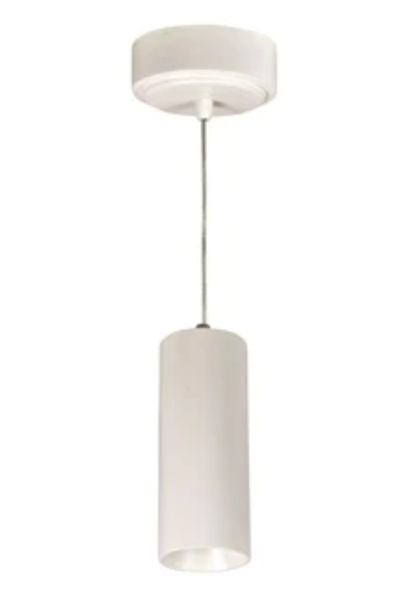 Nora Lighting NYLM-2C35XWWLE4A 2" iLENE Cable Mount Mini Cylinder, Lumens 1000lm, 14W, Color Temperature 3500K, 120V Triac/ELV/0-10V & 277V 0-10V Dimming, White Finish