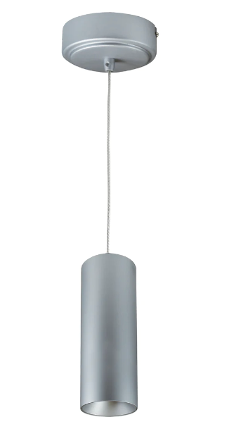Nora Lighting NYLM-2C40XSSLE4A 2" iLENE Cable Mount Mini Cylinder, Lumens 1000lm, 14W, Color Temperature 4000K, 120V Triac/ELV/0-10V & 277V 0-10V Dimming, Silver Finish