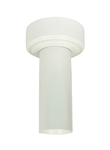 Nora Lighting NYLM-2SC35XWWLE4A 2" iLENE Surface Mount Mini Cylinder, Lumens 1000lm, 14W, Color Temperature 3500K, 120V Triac/ELV/0-10V & 277V 0-10V Dimming, White Finish
