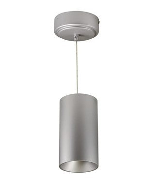 Nora Lighting NYLM-3C35XSSLE4 3 Inch iLENE LED Mini Cylinder, Cable Mounted, Lumens 1500lm / 30W, Color Temperature 3500K , Silver Finish 120V Triac/ELV/0-10V & 277V 0-10V Dimming