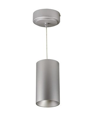 Nora Lighting NYLM-3CCDXSSLE4 3 Inch iLENE LED Mini Cylinder, Cable Mounted, Lumens 725lm / 30W, Color Temperature Comfort Dim , Silver Finish 120V Triac/ELV/0-10V & 277V 0-10V Dimming