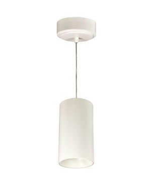 Nora Lighting NYLM-3CCDXWWLE4 3 Inch iLENE LED Mini Cylinder, Cable Mounted, Lumens 725lm / 30W, Color Temperature Comfort Dim , White Finish 120V Triac/ELV/0-10V & 277V 0-10V Dimming