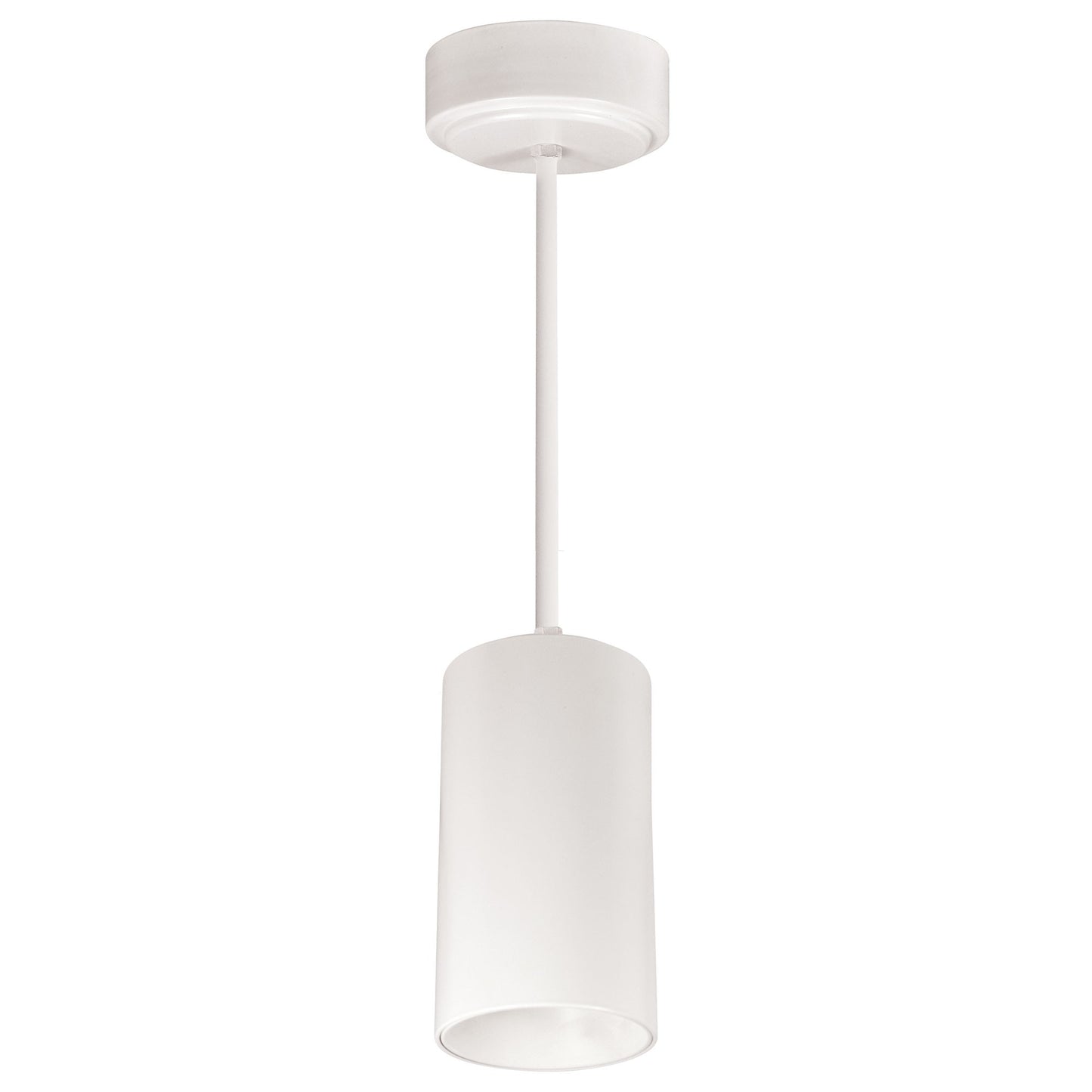 Nora Lighting NYLM-3ST30XWWLE4/36 3" iLENE 36" Stem Mount Mini Cylinder, Lumens 1500lm, 30W, Color Temperature 3000K, 120V Triac/ELV/0-10V & 277V 0-10V Dimming, White Finish