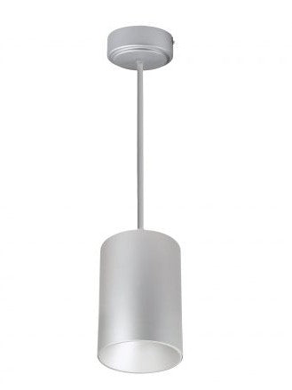 Nora Lighting NYLM-5ST40XSSLE4/36 5 Inch iLENE LED Mini Cylinder, 36 Inch Stem Mounted, Lumens 2000lm / 40W, Color Temperature 4000K , Silver Finish 120V Triac/ELV/0-10V & 277V 0-10V Dimming