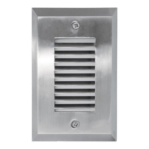 ELCO Lighting ELST9230N Mini LED Step Light with Angled Louver 2W 3000K 1000 lm 12V Nickel Finish | BuyRite Electric