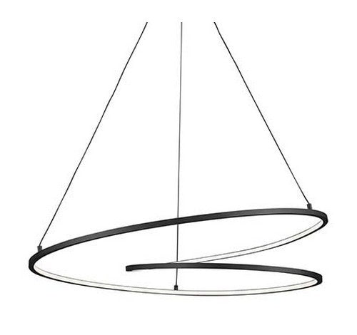 Kuzco Lighting PD11132-XX Twist LED Black Pendant Light 120V - BuyRite Electric