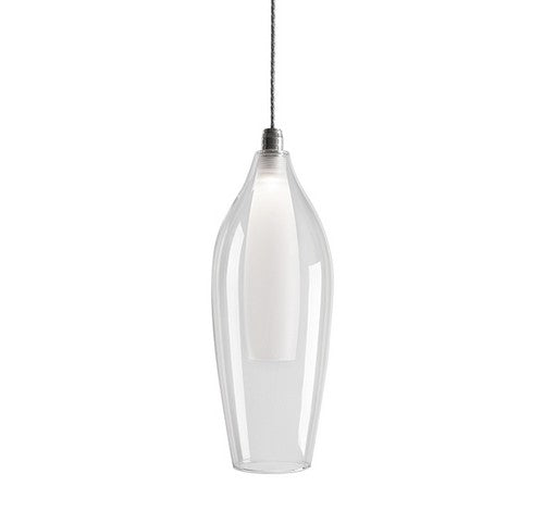 Kuzco Lighting PD3004-CH Victoria Slender Drop LED Mini Pendant Light 120V- BuyRite Electric
