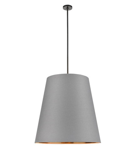 Alora Lighting PD311030UBGG Calor 3 Light 30 inch Bronze/Gray/Gold Pendant Ceiling Light