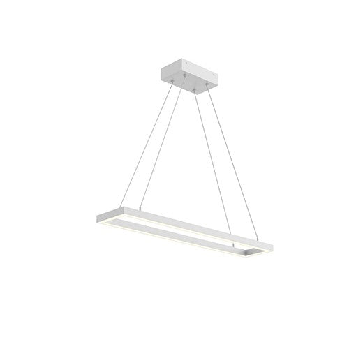 Kuzco Lighting PD88530-WH Piazza LED Pendant Light White Finish