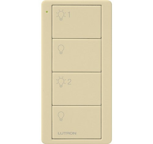Lutron PJ2-4B-XXX-L21P Pico Dual Group Wireless Remote Controller And Mounting IV - BuyRite Electric
