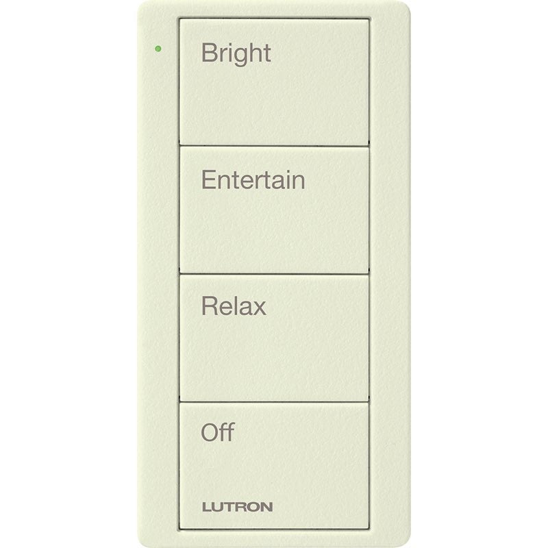Lutron PJ2-4B-TBI-P03 Lutron Pico Wireless Control - 4-Button Any Room Scene - Biscuit