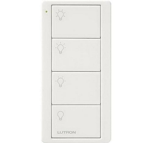 Lutron PJ2-4B-XXX-L21P Pico Dual Group Wireless Remote Controller And Mounting WH - BuyRite Electric