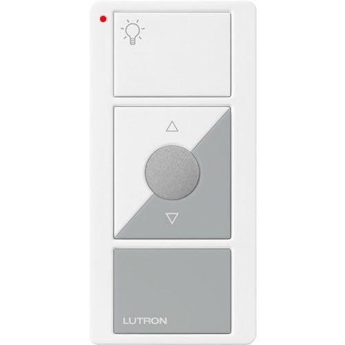 Lutron PJN-3BRL-GWG-L01 Lutron Pico Wireless Control - 3-Button w/ Raise/Lower and Nightlight - White-Gray