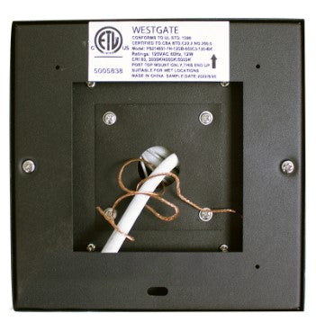 Westgate Lighting PML-S-MCT-ORB LED Pier-Mount Light, Multi-Color Temperature, Wattage 12W, Oil-Rubbed Bronze Finish