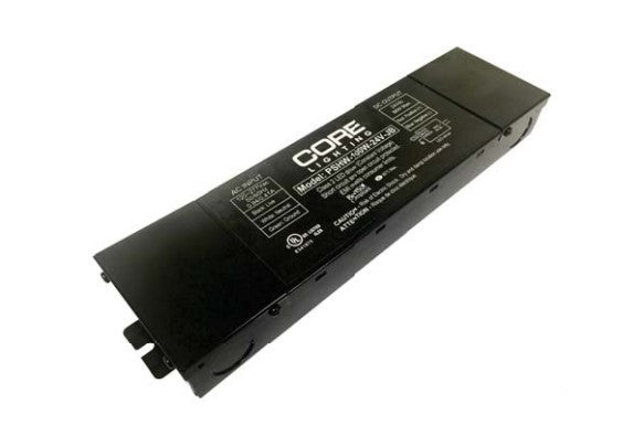 Core Lighting PSHW-100W-24V-JB-010DM Hardwire Junction Box Driver With 0-10 Dimming