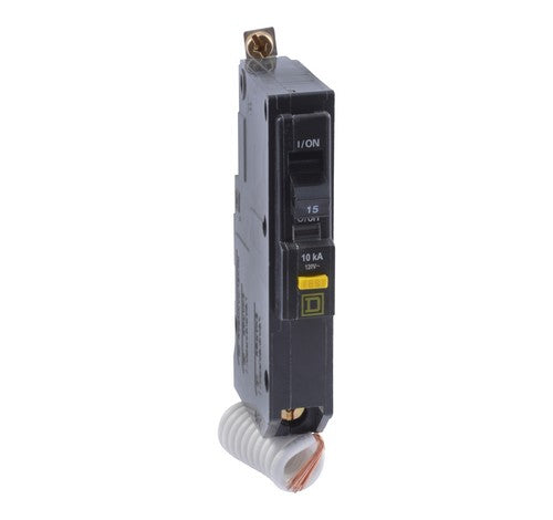 Square D QOB115GFI 15 Amp Miniature Circuit Breaker 10 KA 120~240 VAC - BuyRite Electric