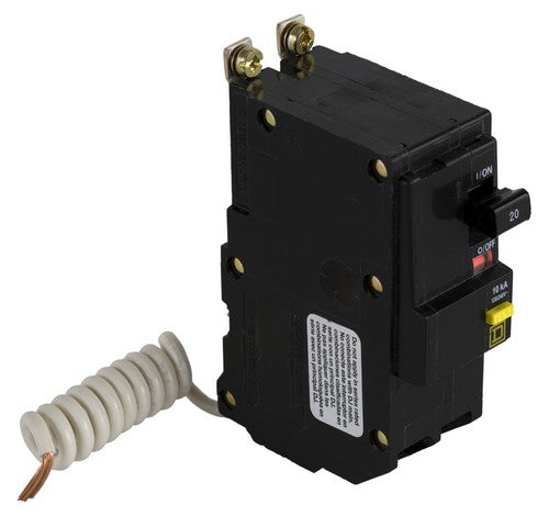 Square D QOB220GFI 20 Amp Miniature Circuit Breaker 10 KA 120~240 VAC - BuyRite Electric