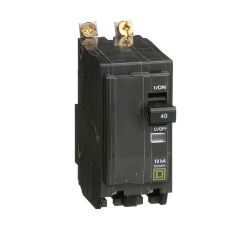 Square D QOB240 40 Amp Miniature Circuit Breaker 10 KA 120~240 VAC - BuyRite Electric