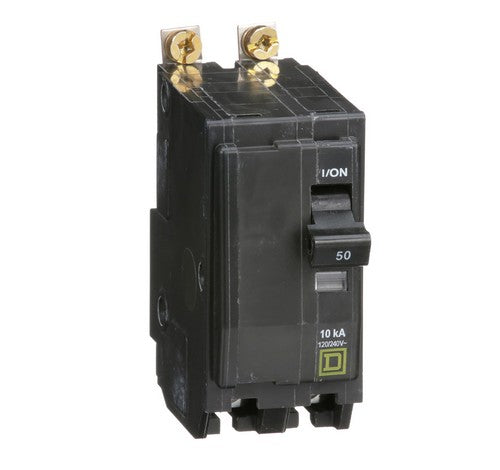 Square D QOB250 50 Amp Miniature Circuit Breaker 10 KA 120~240 VAC - BuyRite Electric