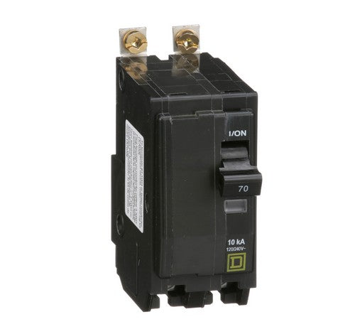 Square D QOB270 70 Amp Miniature Circuit Breaker 10 KA 120~240 VAC - BuyRite Electric