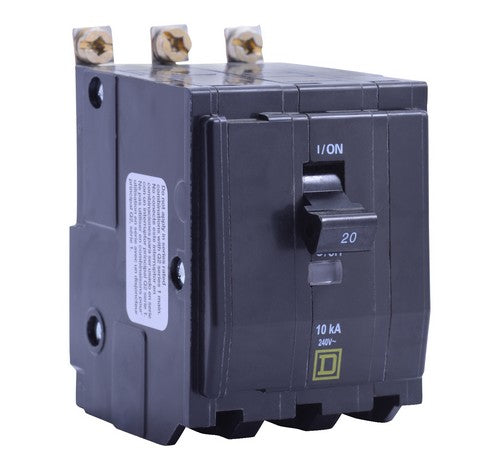Square D QOB325 25 Amp Miniature Circuit Breaker 10 KA 120~240 VAC - BuyRite Electric