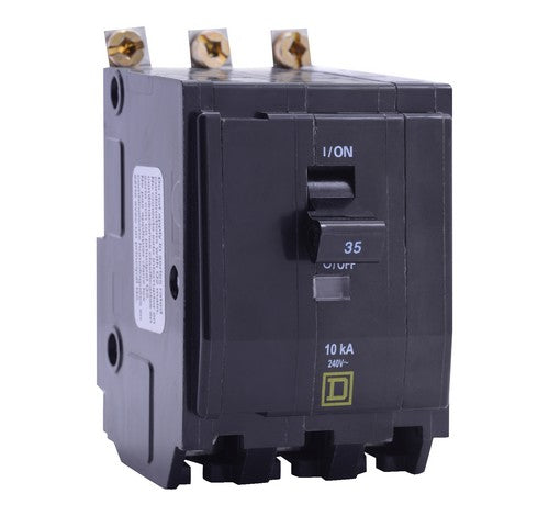 Square D QOB335 35 Amp Miniature Circuit Breaker 10 KA 120~240 VAC - BuyRite Electric