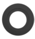 EnvisionLED RDL-4-TRIM-BLK-SM 4 Inches Round Retrofit Downlight Accessories Black Trim