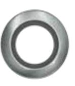 EnvisionLED RDL-4-TRIM-BN-BFL 4 Inches Round Retrofit Downlight Accessories Brushed Nickel Trim