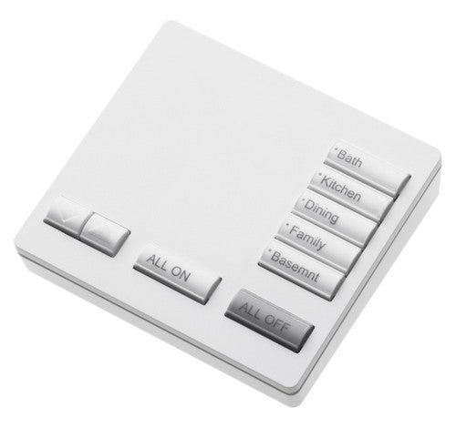 Lutron RR-T5RL-SW Radio RA2 Tabletop 5 Button - BuyRite Electric