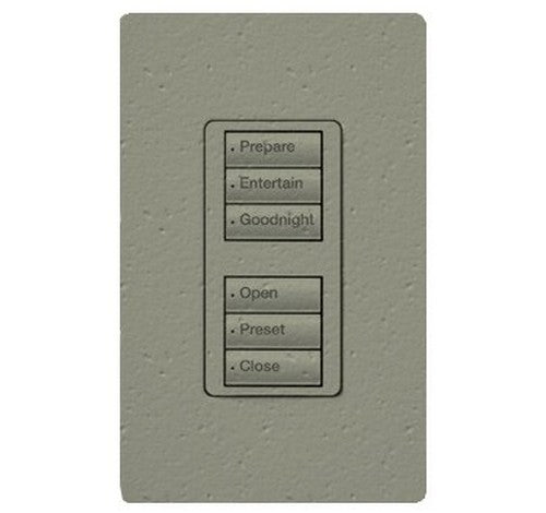 Lutron RRD-W3BD Series 0.5 Amp 3-Button Wall Mount with Prepaid Engraving Wireless Designer Keypad 120 VAC