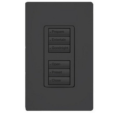 Lutron RRD-W3BD Series 0.5 Amp 3-Button Wall Mount with Prepaid Engraving Wireless Designer Keypad 120 VAC