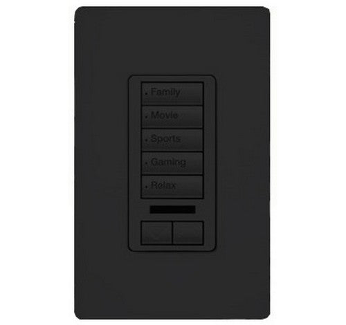 Lutron RRD-W5BRLIR Series RadioRA® 2 Maestro® Wall-Mount Designer Keypad 120 VAC