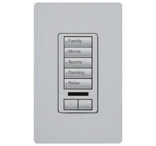 Lutron RRD-W5BRLIR Series RadioRA® 2 Maestro® Wall-Mount Designer Keypad 120 VAC
