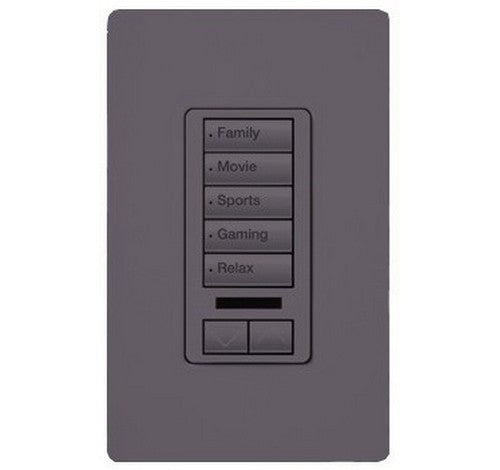 Lutron RRD-W5BRLIR Series RadioRA® 2 Maestro® Wall-Mount Designer Keypad 120 VAC