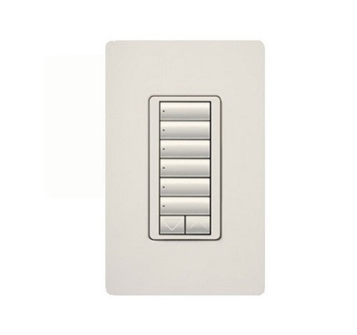 Lutron RRD-W6BRL Series RadioRA® 2 Maestro® 0.5 Amp Designer Keypad Dimmer On/Off Operation Mode 120 VAC