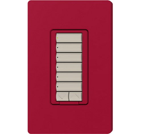 Lutron RRD-W6BRL Series RadioRA® 2 Maestro® 0.5 Amp Designer Keypad Dimmer On/Off Operation Mode 120 VAC
