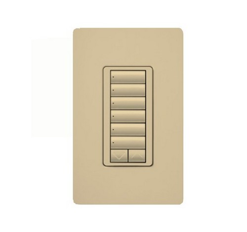 Lutron RRD-W6BRL Series RadioRA® 2 Maestro® 0.5 Amp Designer Keypad Dimmer On/Off Operation Mode 120 VAC