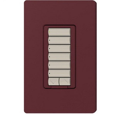 Lutron RRD-W6BRL Series RadioRA® 2 Maestro® 0.5 Amp Designer Keypad Dimmer On/Off Operation Mode 120 VAC